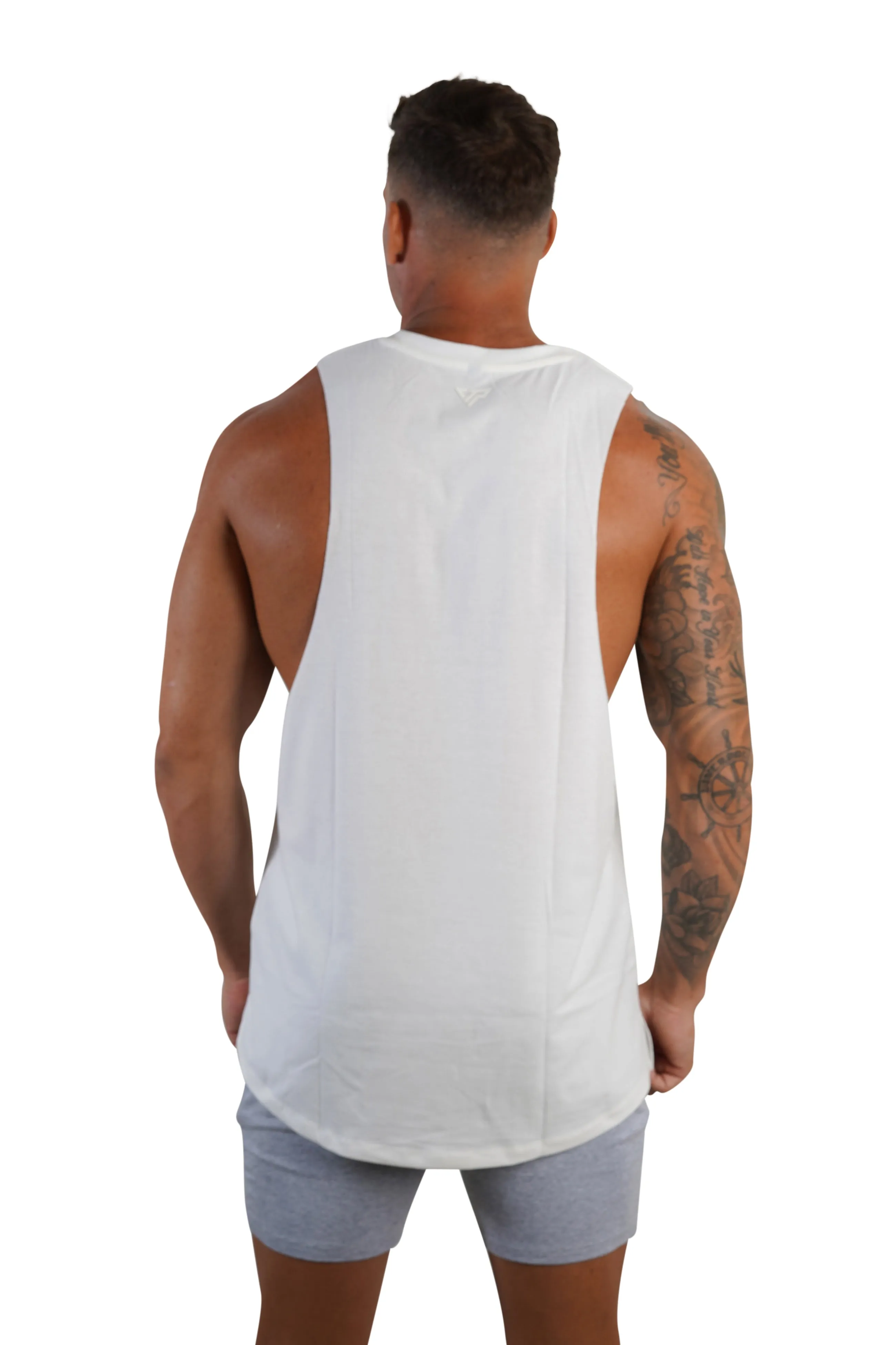 Muscle Tank - White