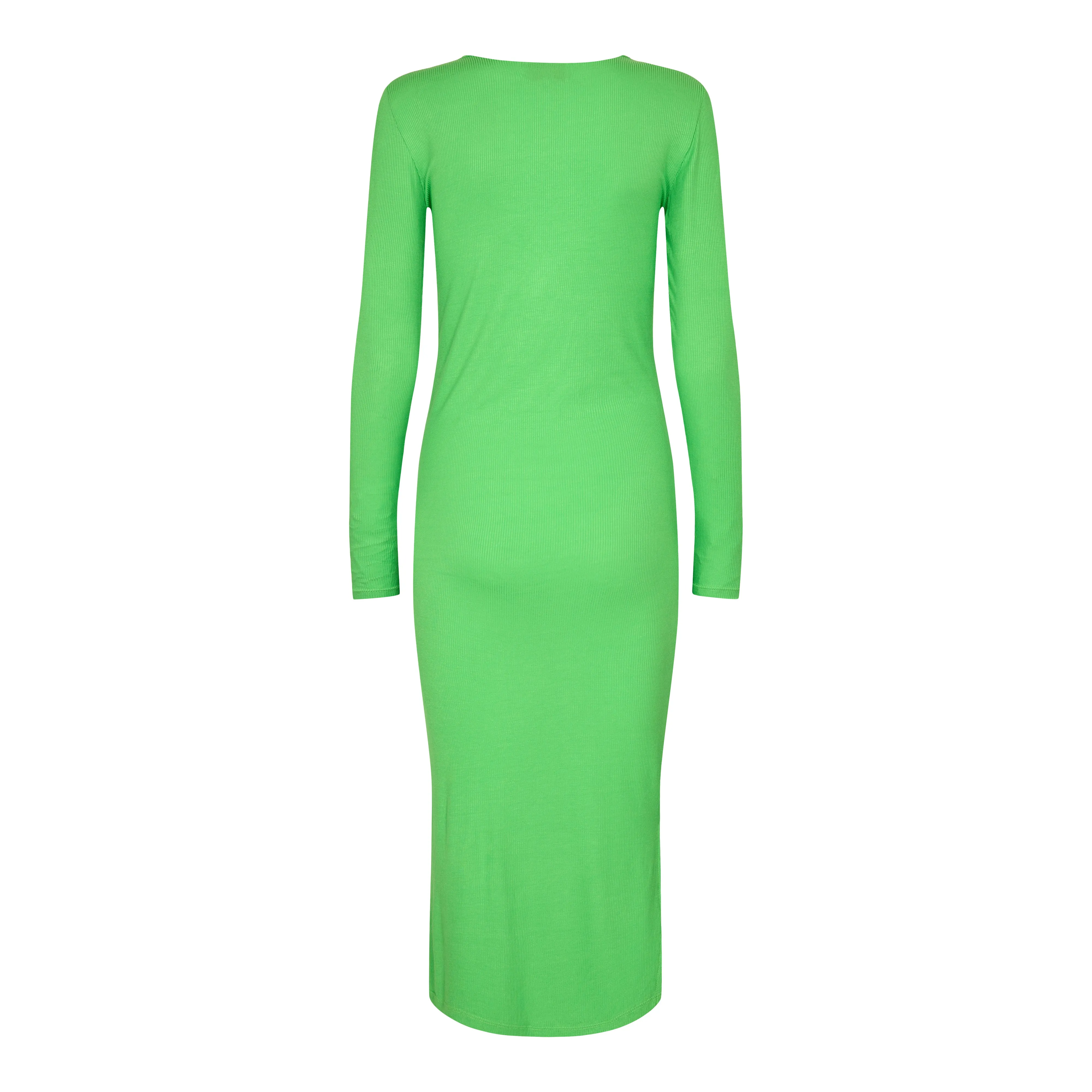 NATALIA-LS-DRESS - NEONGREEN