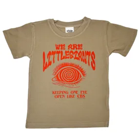 One Eye Open T-Shirt (Peanut Butter)