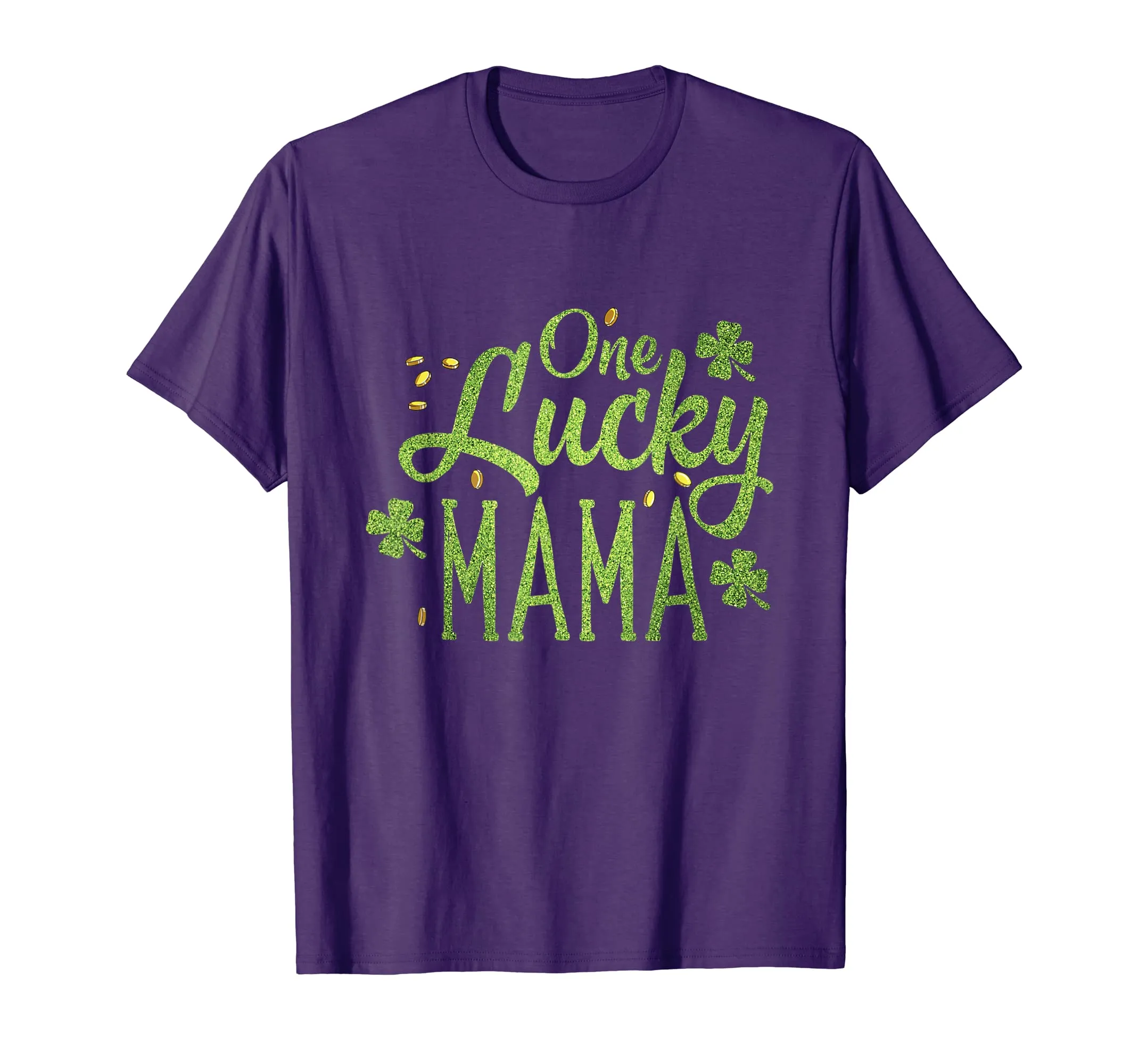 One Lucky Mama Clover Women St Patricks Day Mom Mother