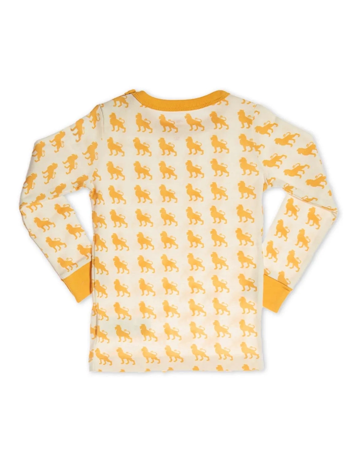 Organic Cotton Pajamas  Lion Orange