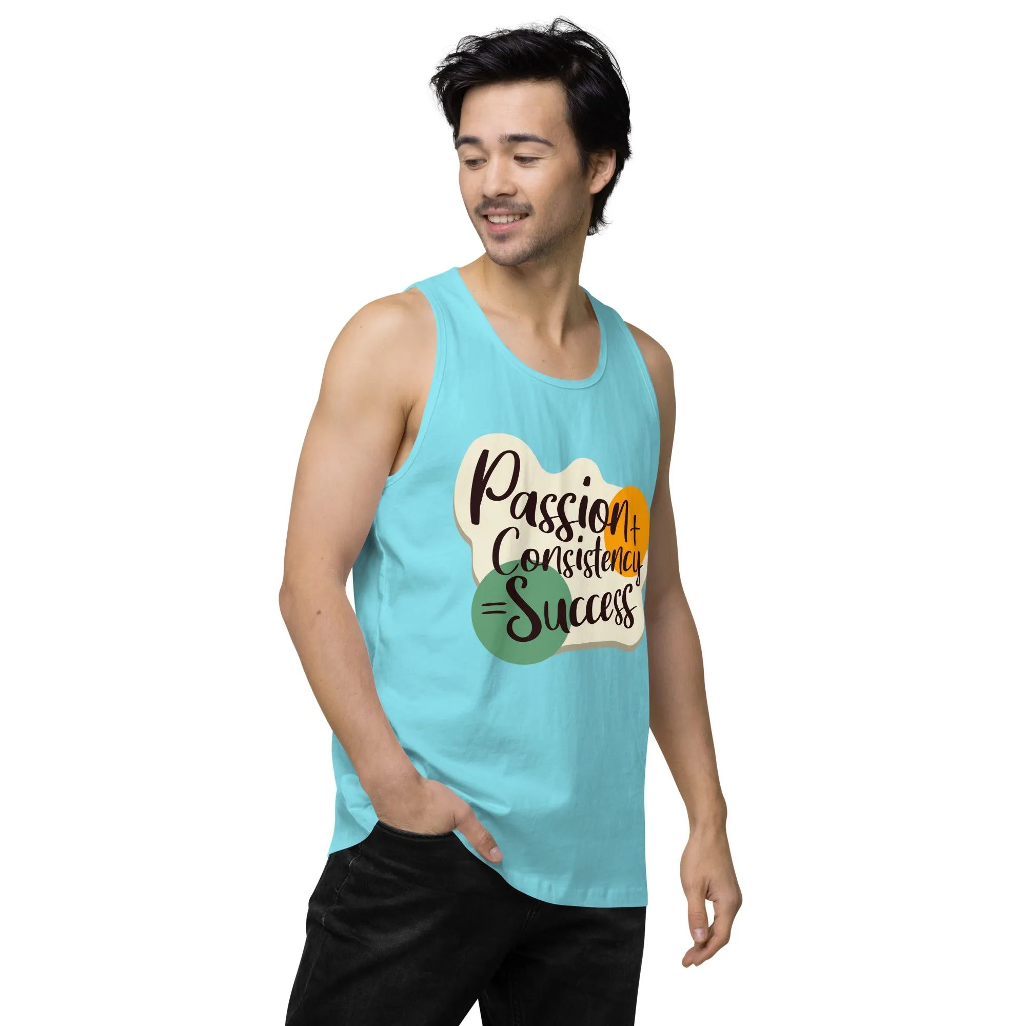 Passion and Consistency premium tank top