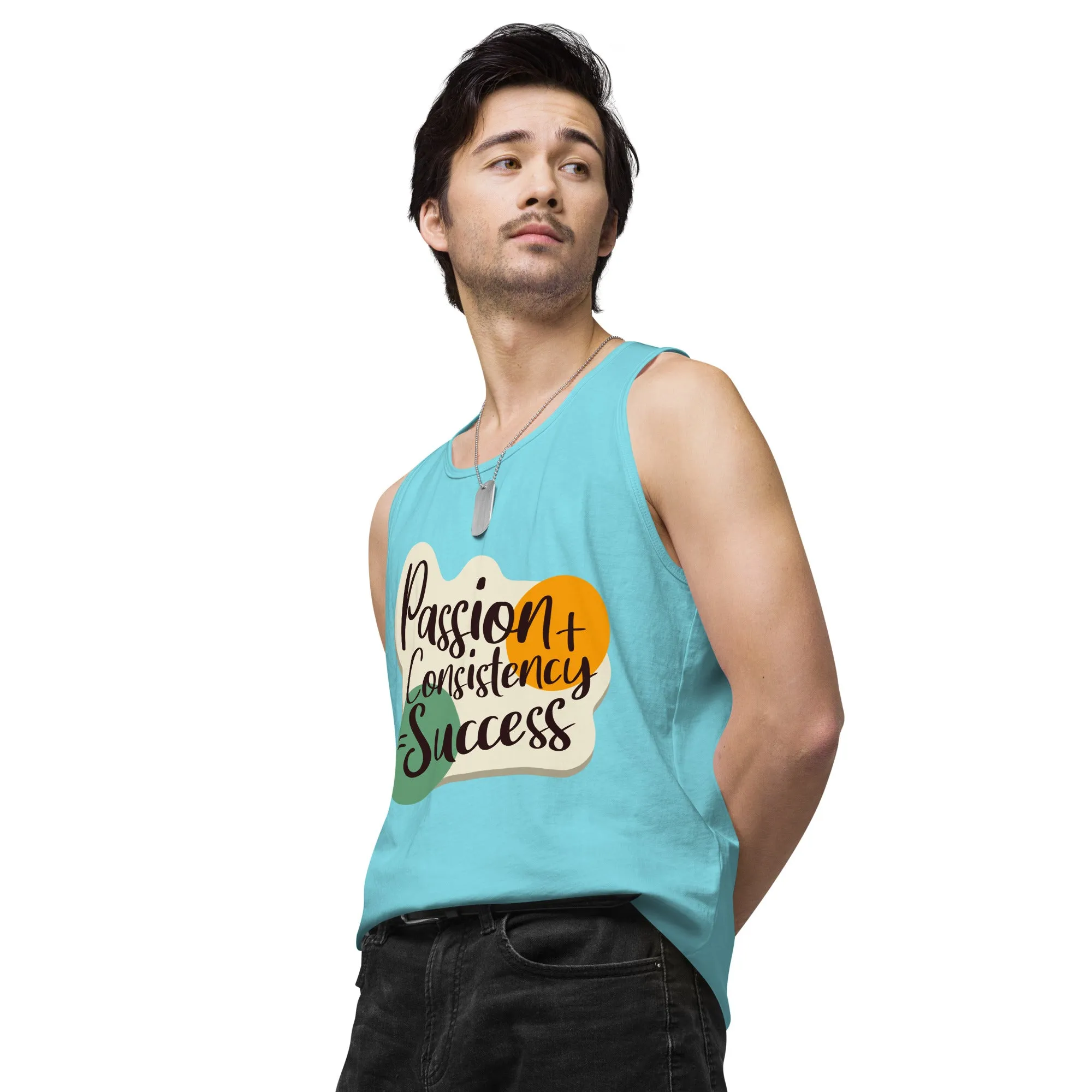 Passion and Consistency premium tank top
