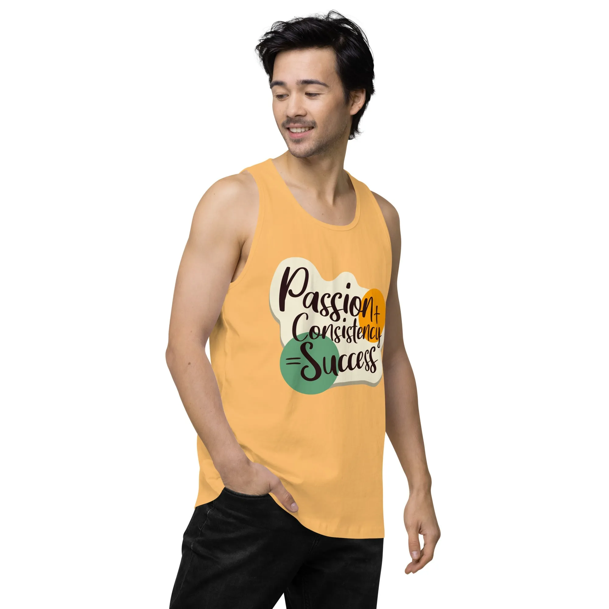 Passion and Consistency premium tank top