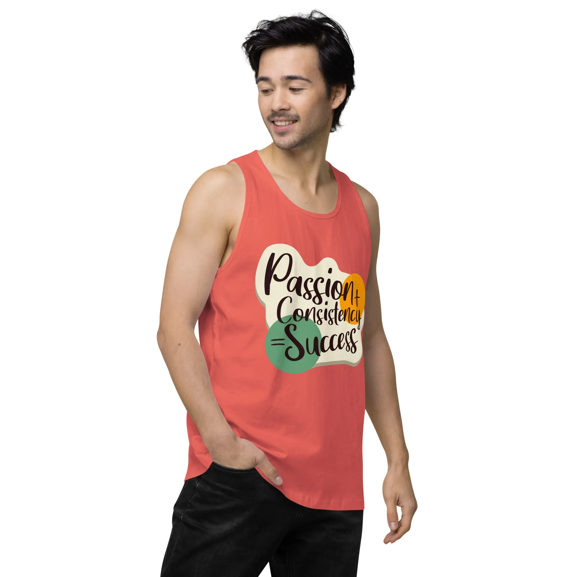 Passion and Consistency premium tank top
