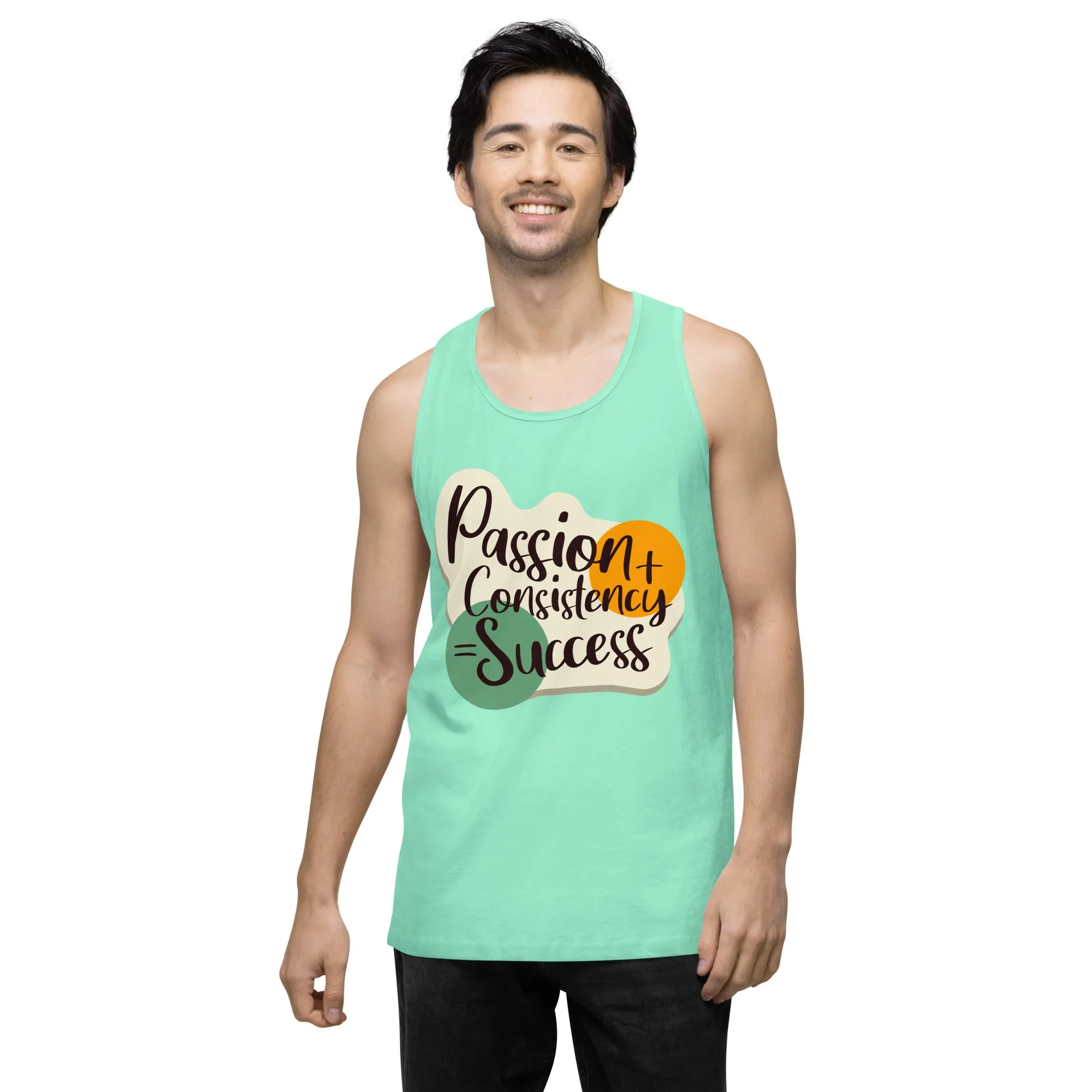 Passion and Consistency premium tank top