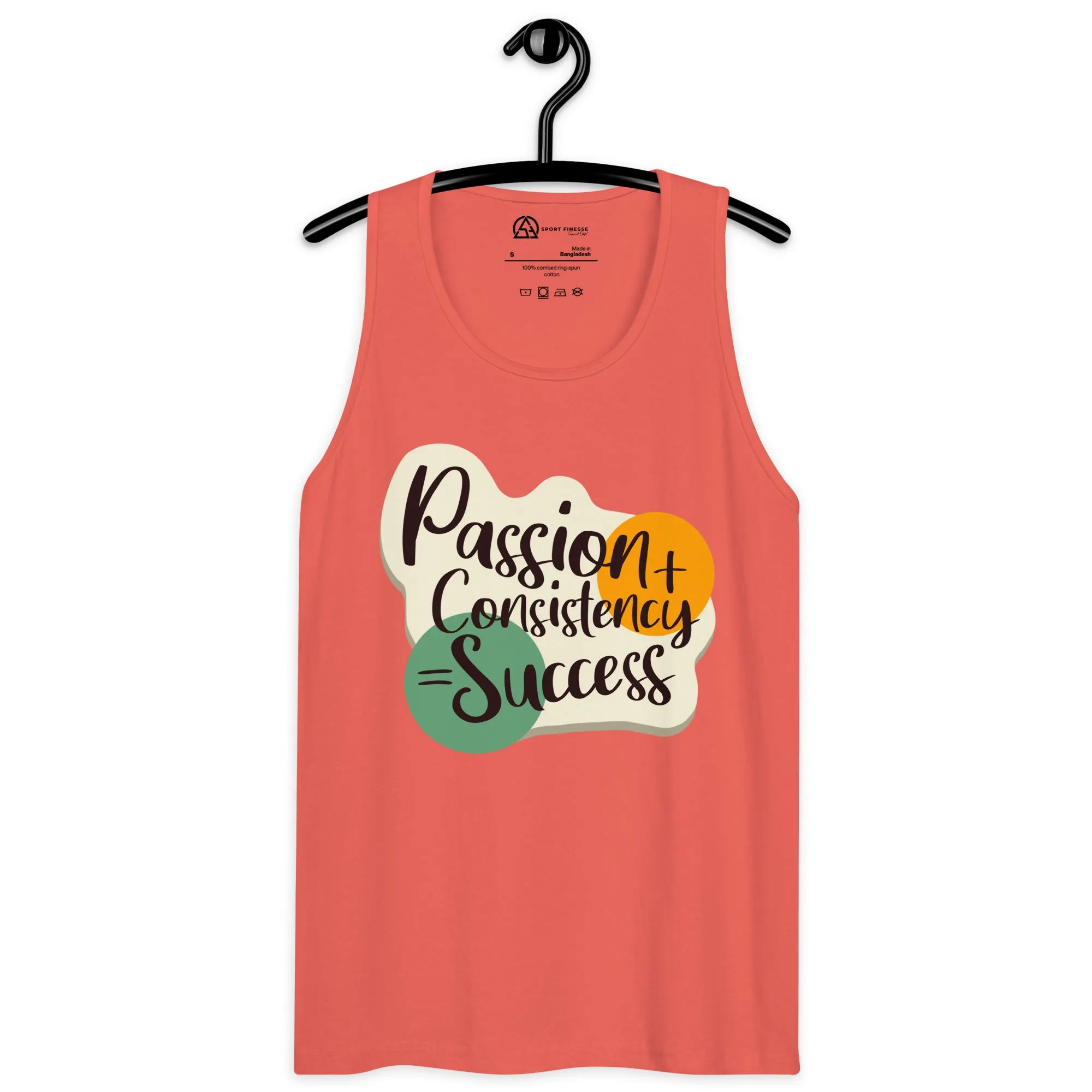 Passion and Consistency premium tank top