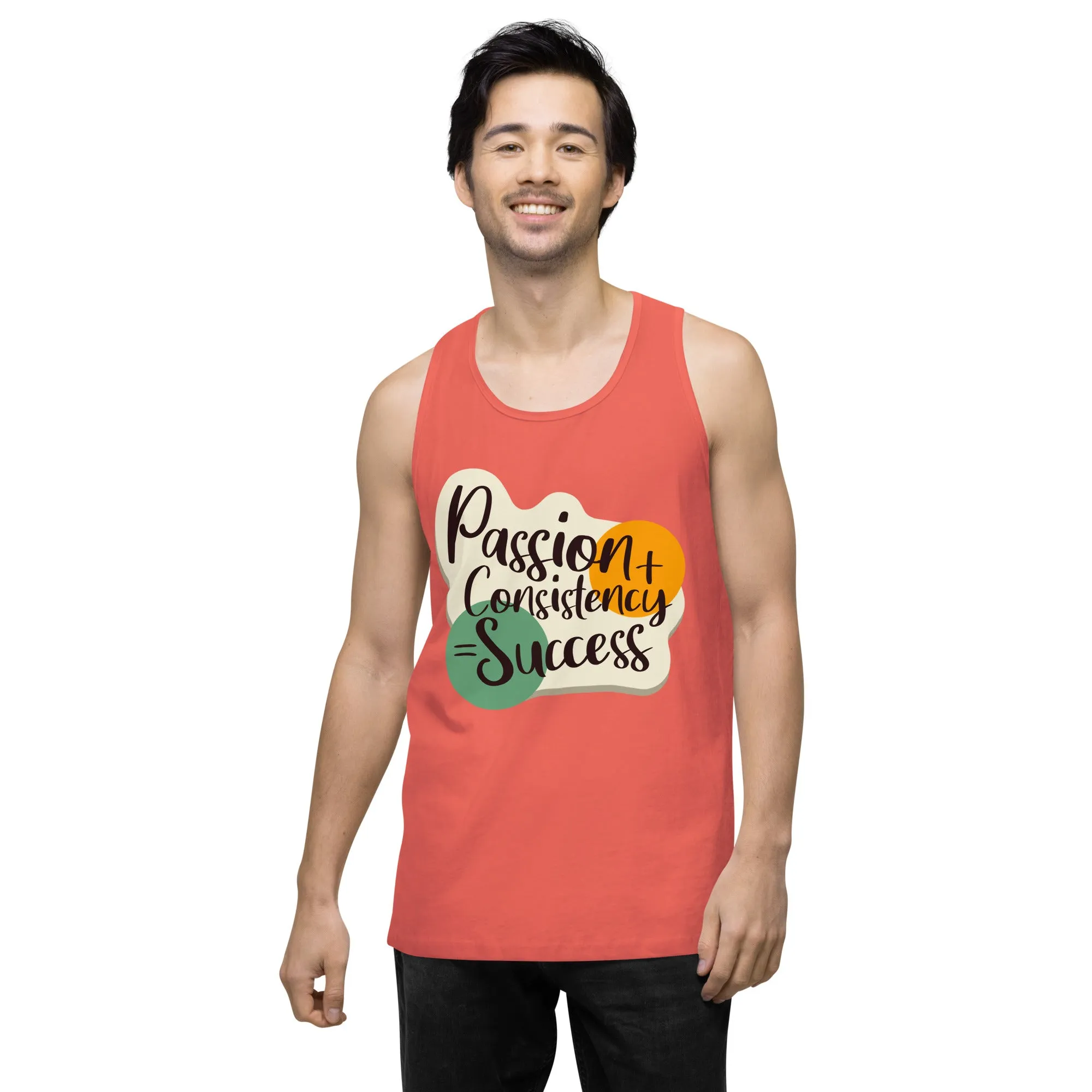 Passion and Consistency premium tank top