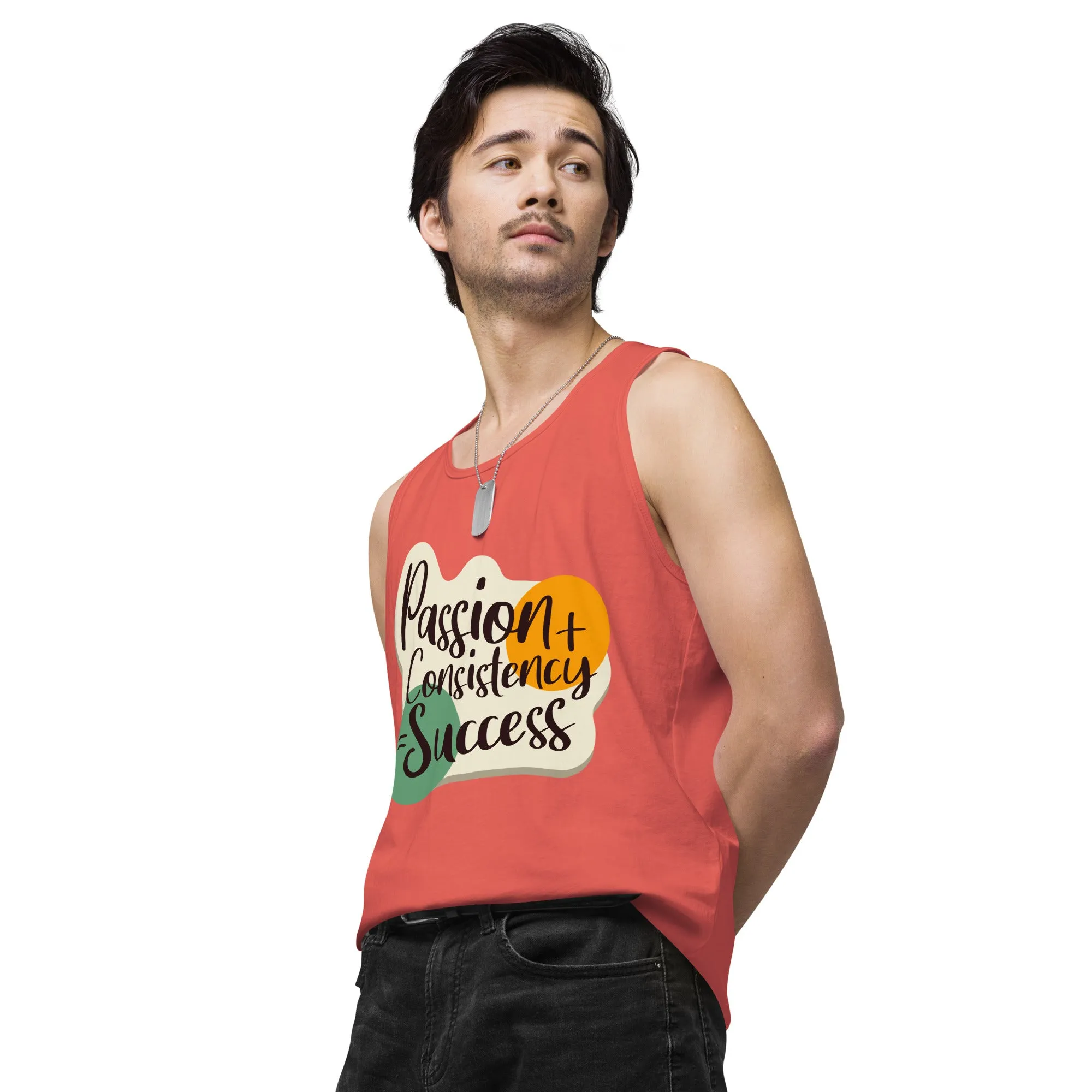 Passion and Consistency premium tank top