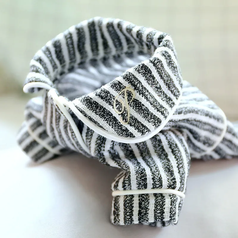 Pet Fashion Striped Cotton & Linen Pajamas Cute Home Wear for Dogs and Cats, Perfect Gift for Pet Lovers