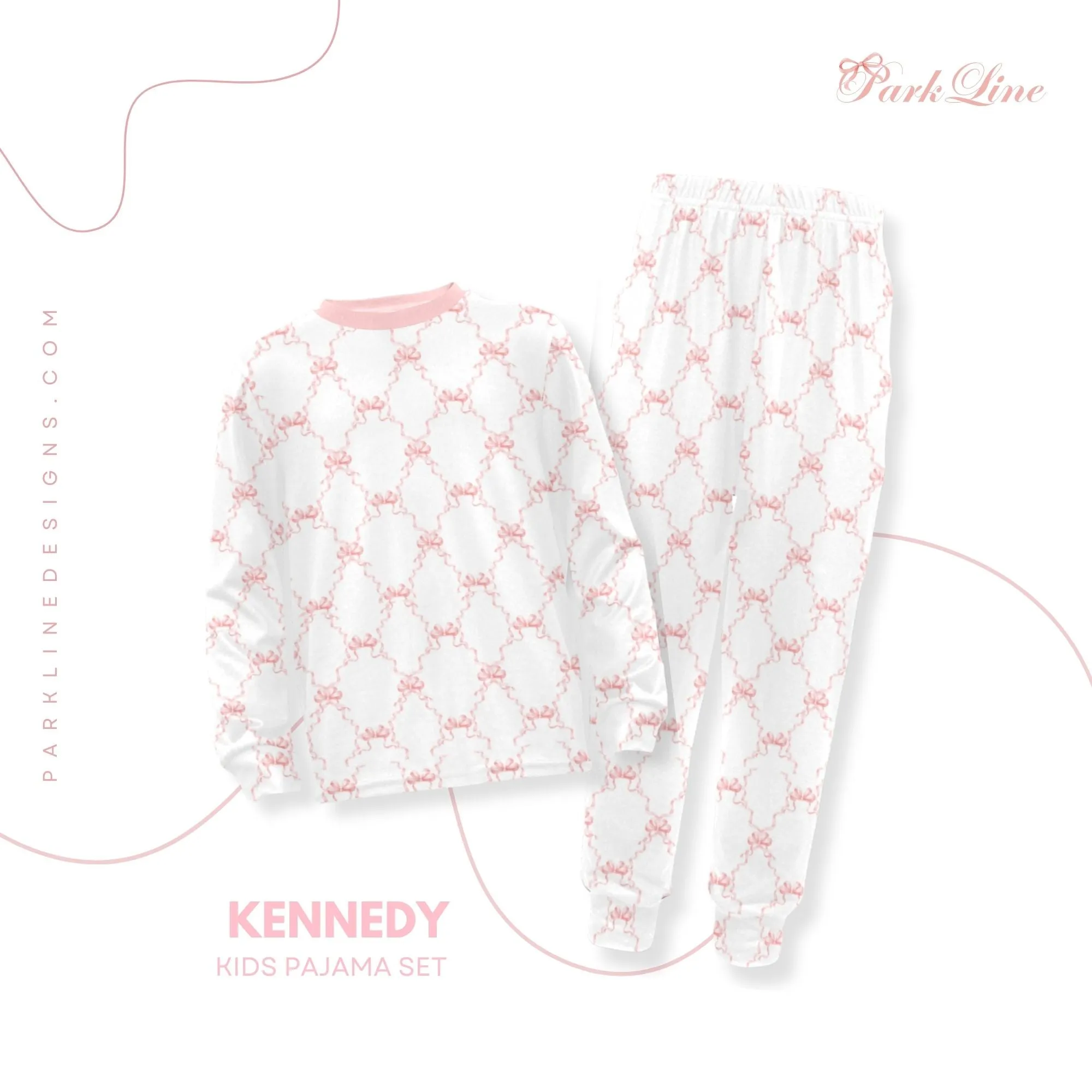 Pink Dandy | Pajama Set for Girls  | Sweet & Comfortable Sleepwear for Kids