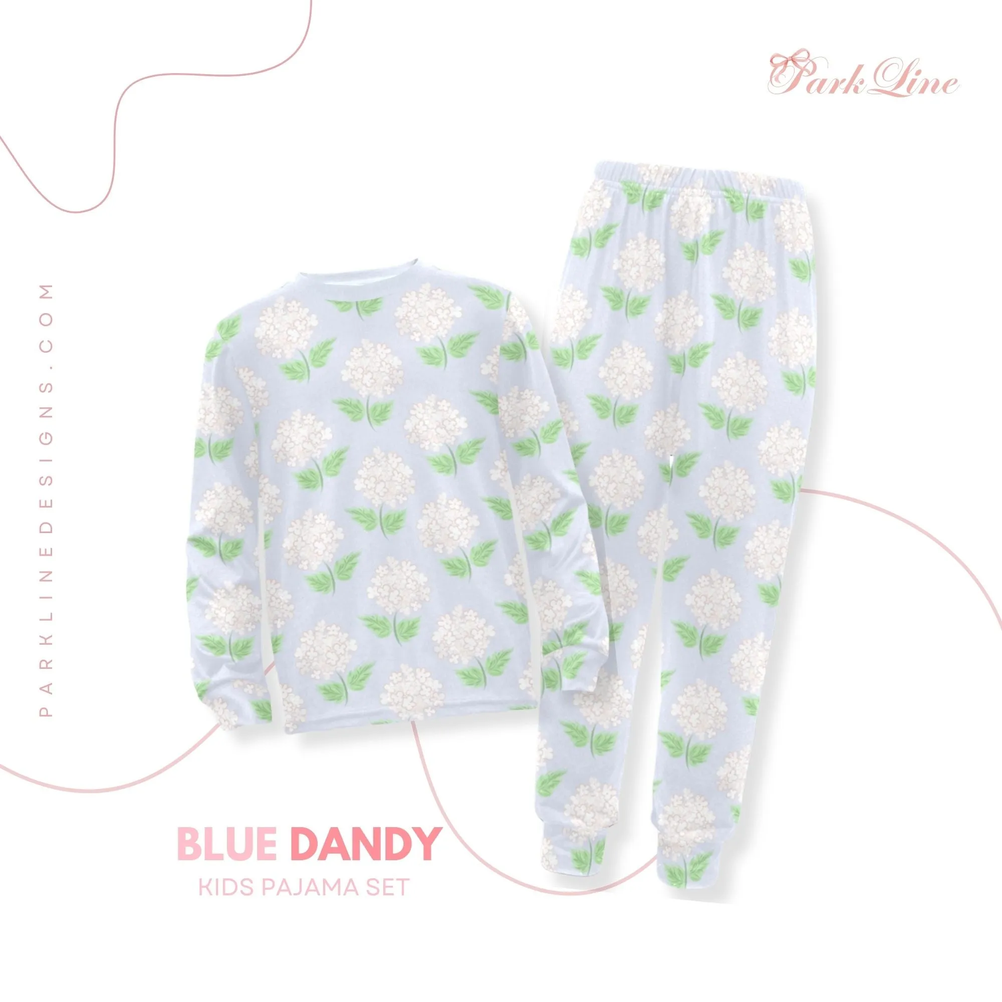 Pink Dandy | Pajama Set for Girls  | Sweet & Comfortable Sleepwear for Kids