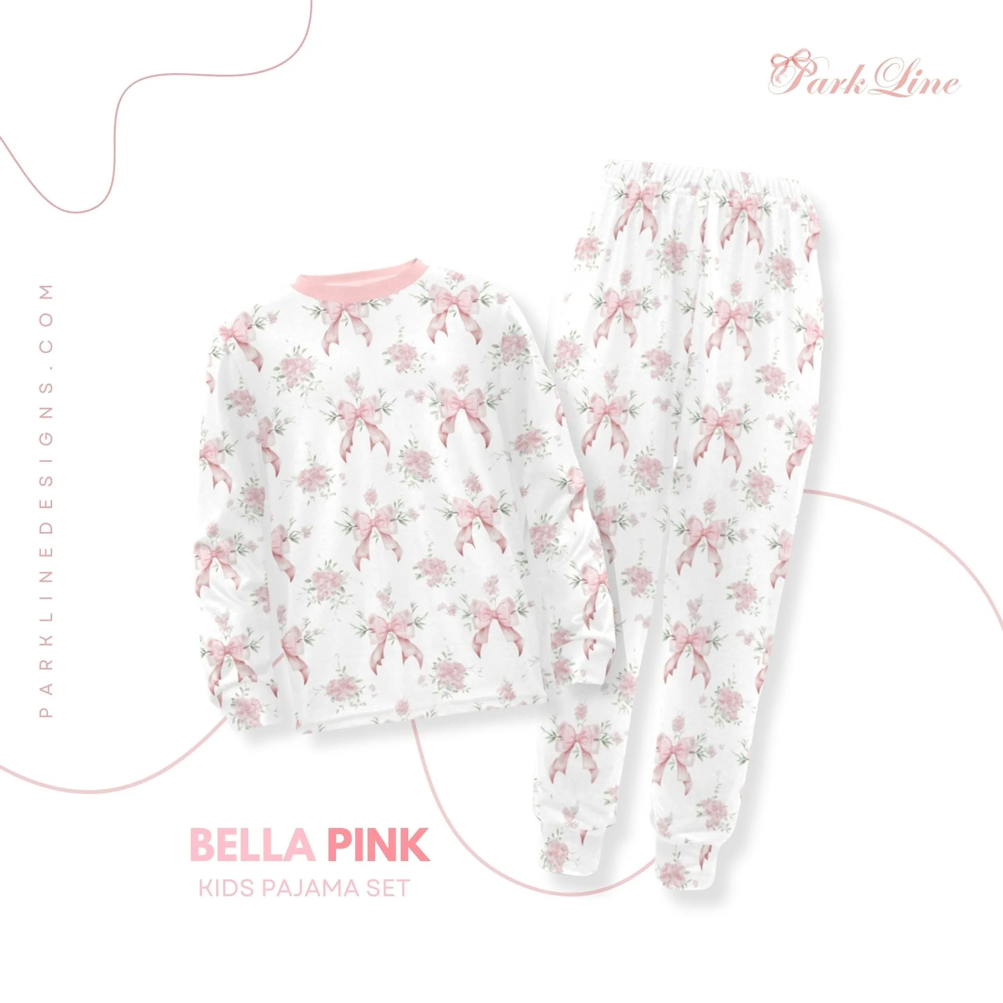 Pink Dandy | Pajama Set for Girls  | Sweet & Comfortable Sleepwear for Kids