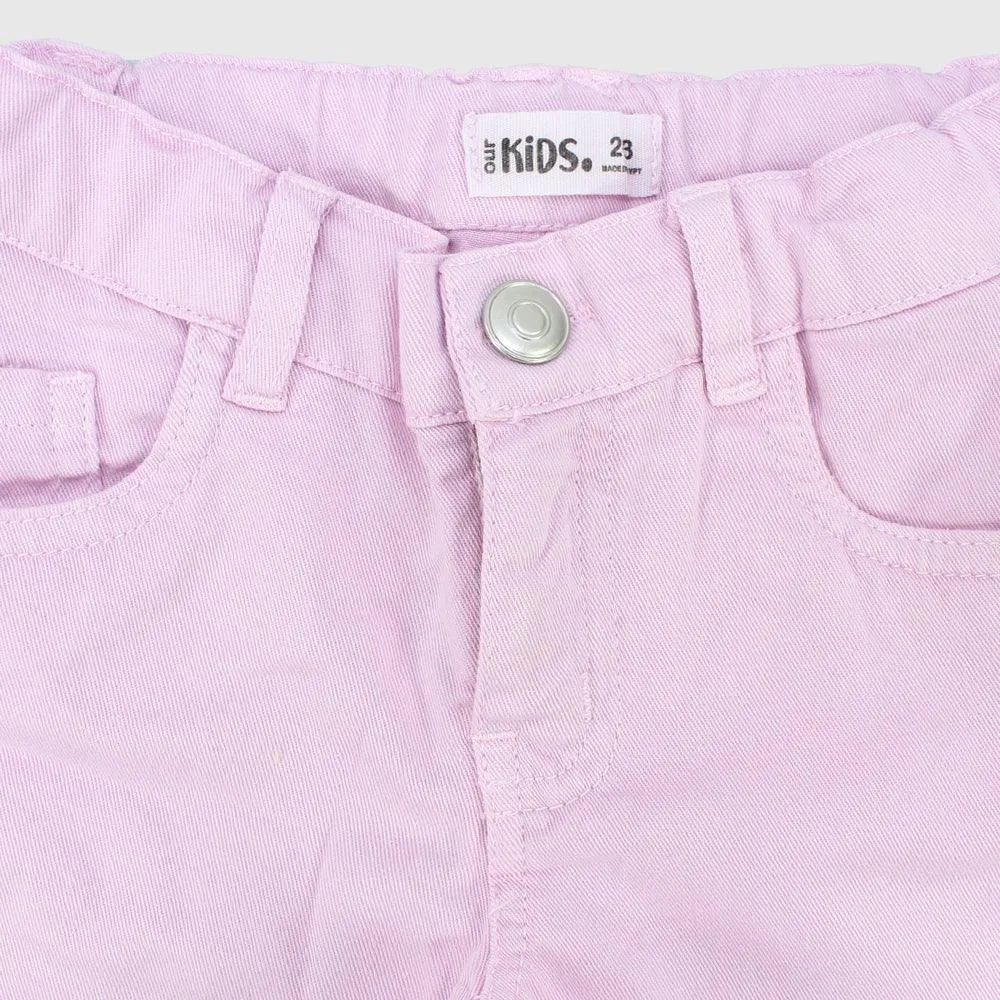 Plain Gabardine Shorts