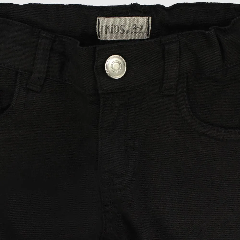 Plain Gabardine Shorts