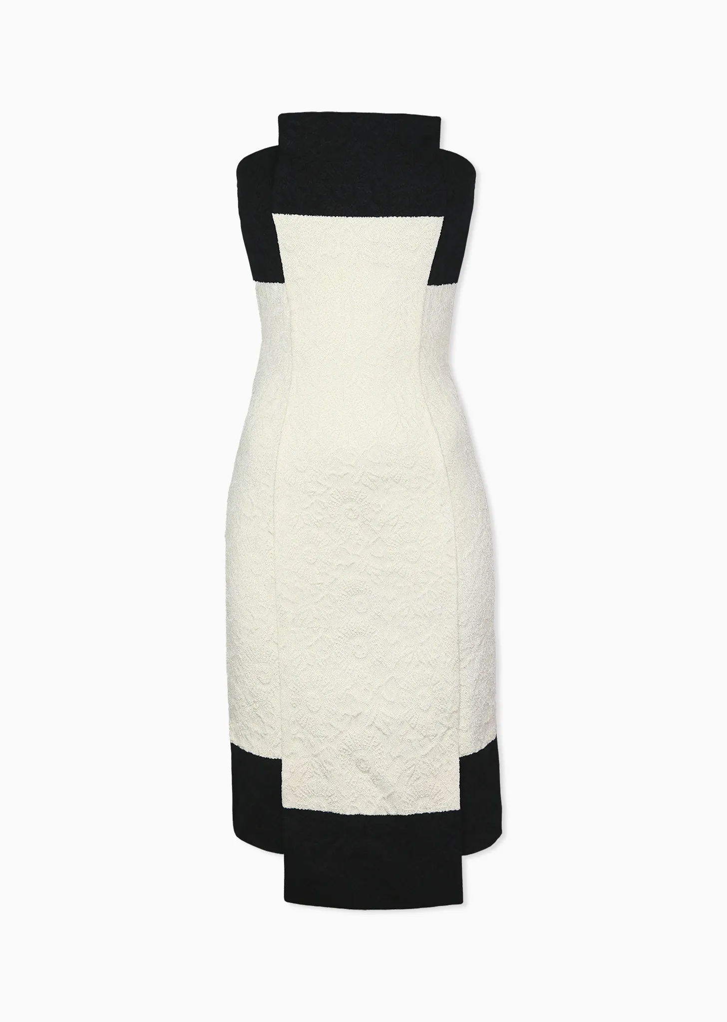 *PRE-ORDER* Lindsay - Matelassé Knit Dress with Bow