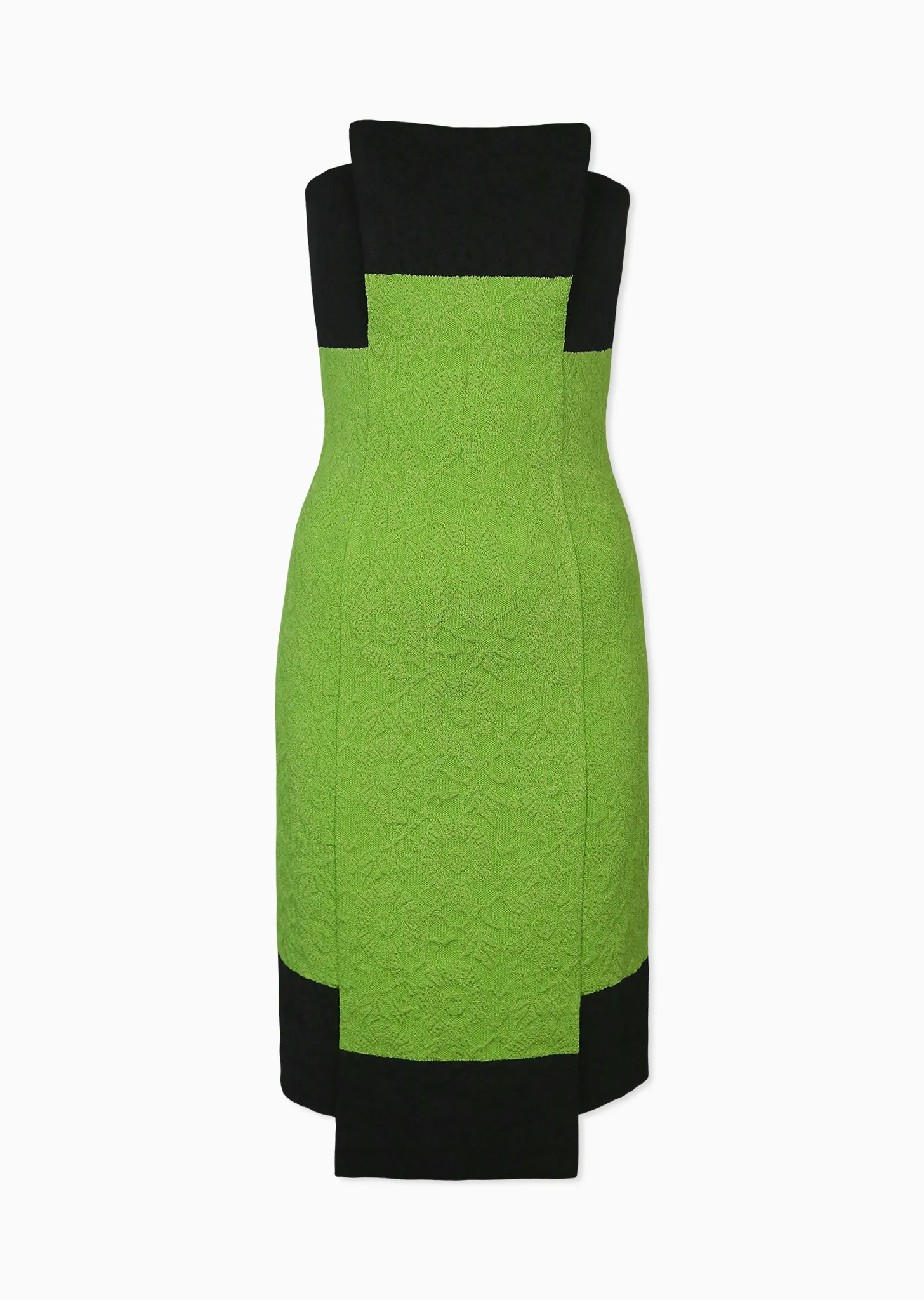 *PRE-ORDER* Lindsay - Matelassé Knit Dress with Bow