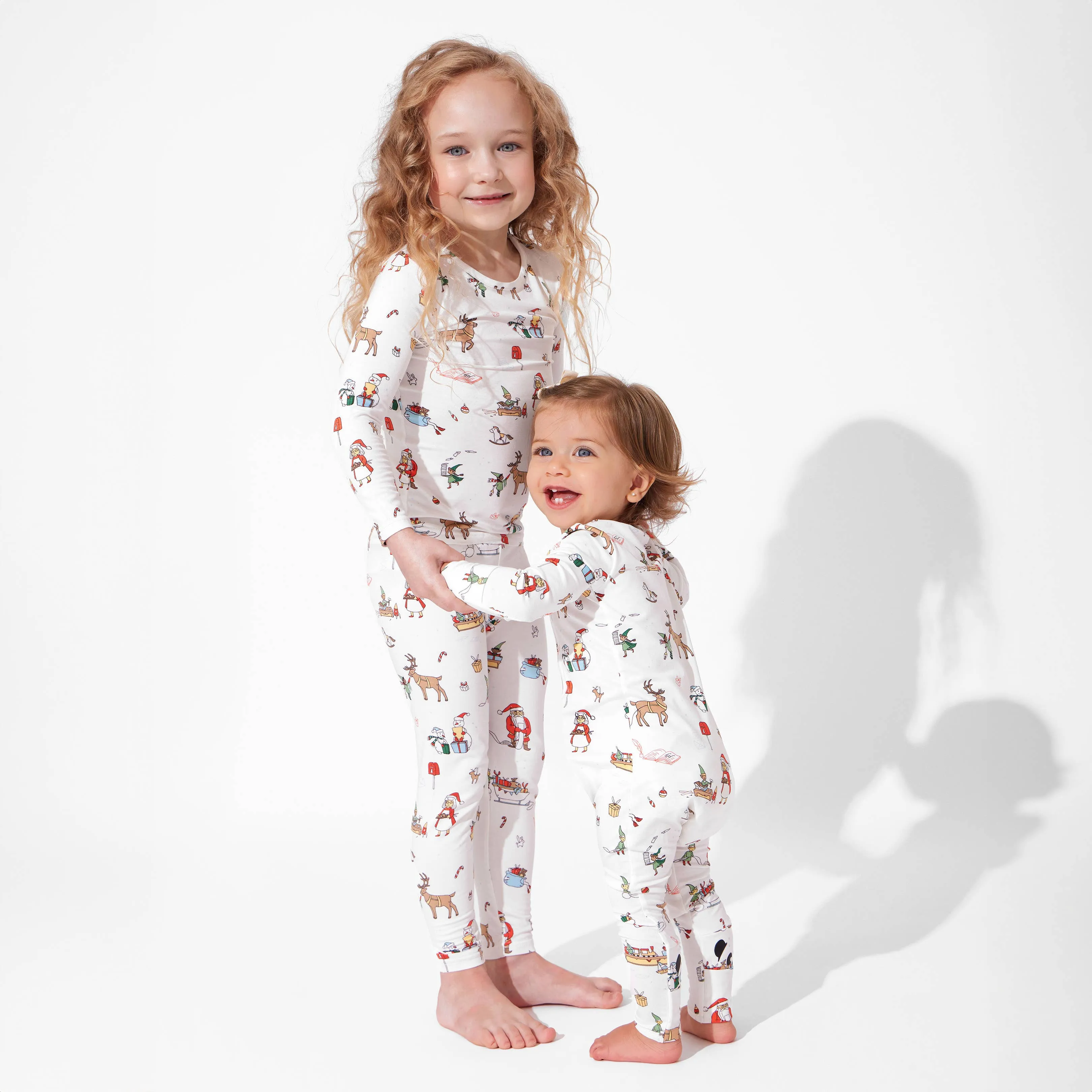 Santa's Workshop Kids Bamboo Pajamas