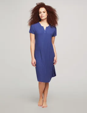 Short Sleeve Midi Nightgown