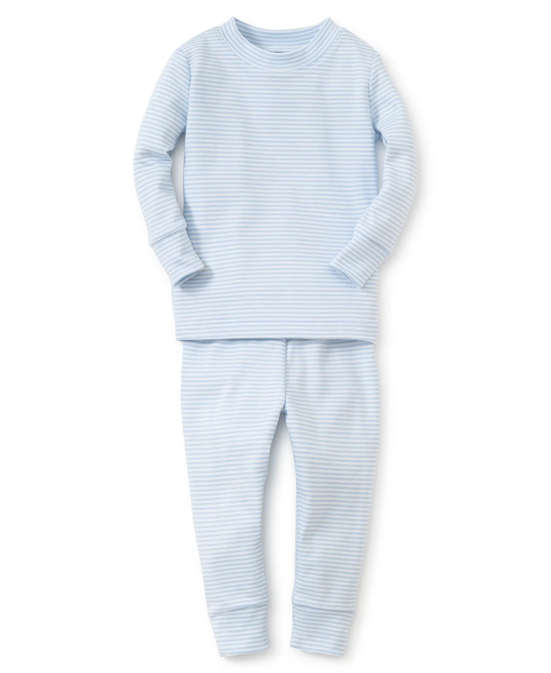 Simple Stripes Blue  Pajama Set