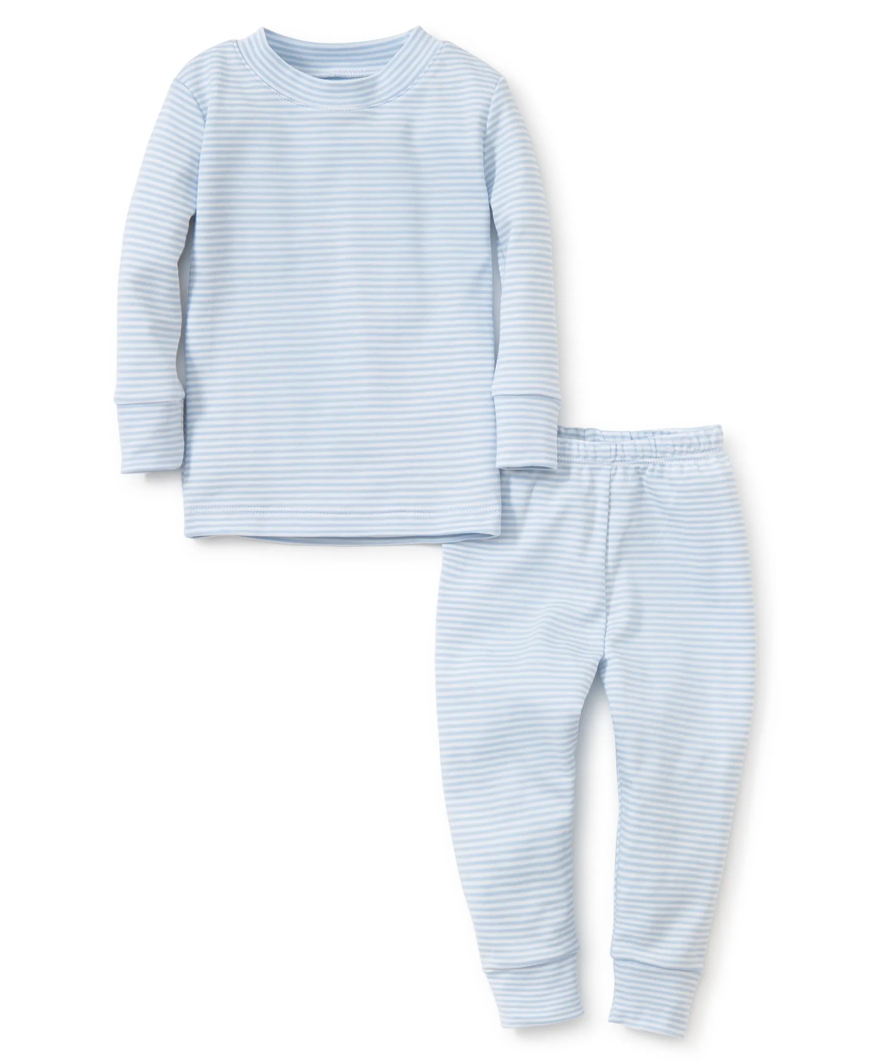 Simple Stripes Blue  Pajama Set