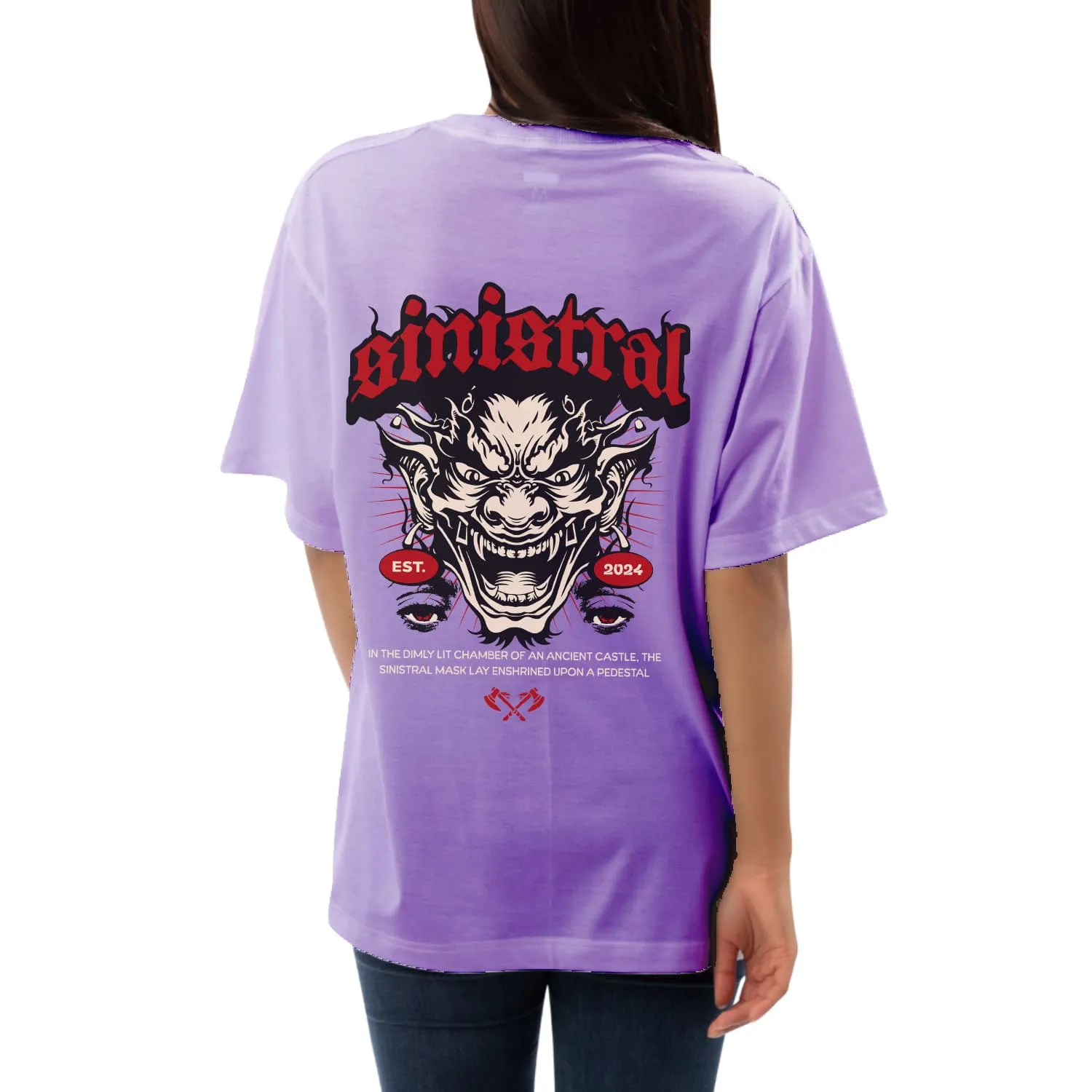 Sinistral Womens Oversized T-shirt