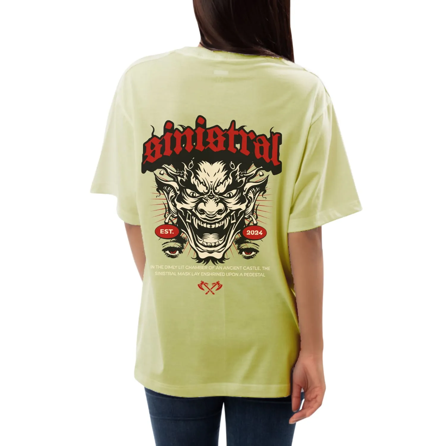 Sinistral Womens Oversized T-shirt