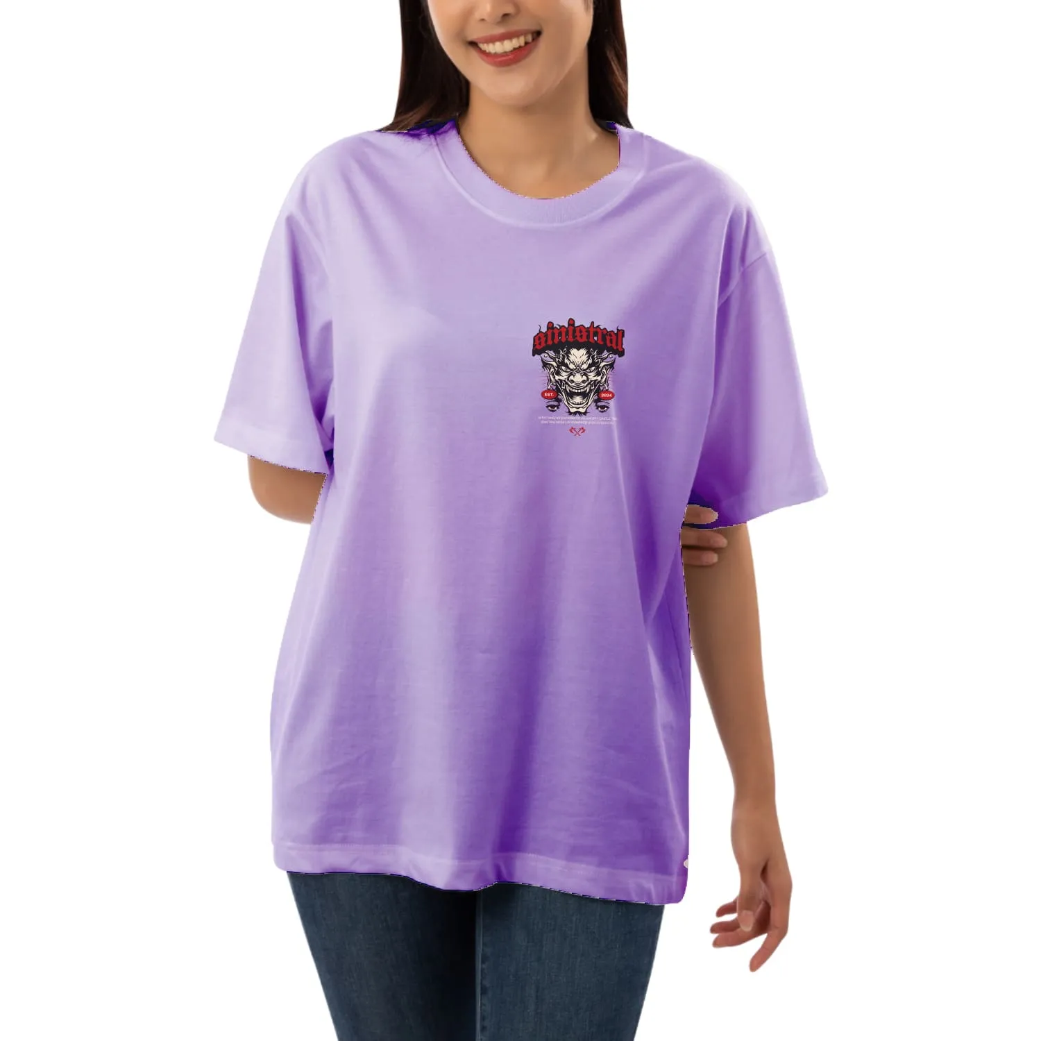 Sinistral Womens Oversized T-shirt