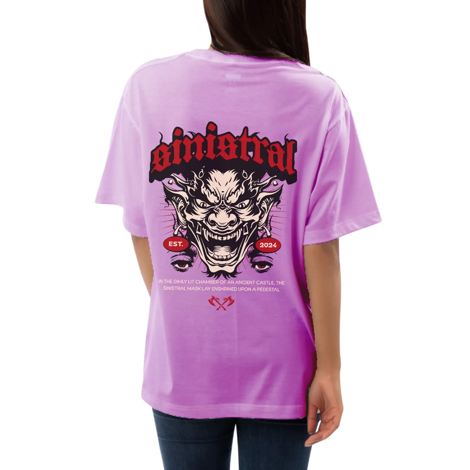 Sinistral Womens Oversized T-shirt