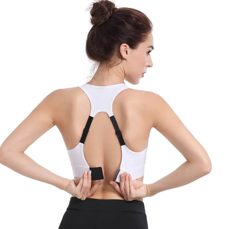 Sports Plain Bra Cutout Underwear Tank Tops