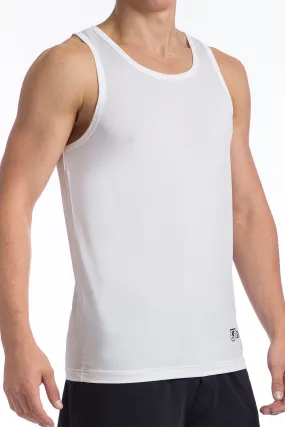 Stacy Adams White Tank Top