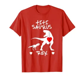 Titi Saurus T Rex Dinosaur T Shirt Mother Day Gift