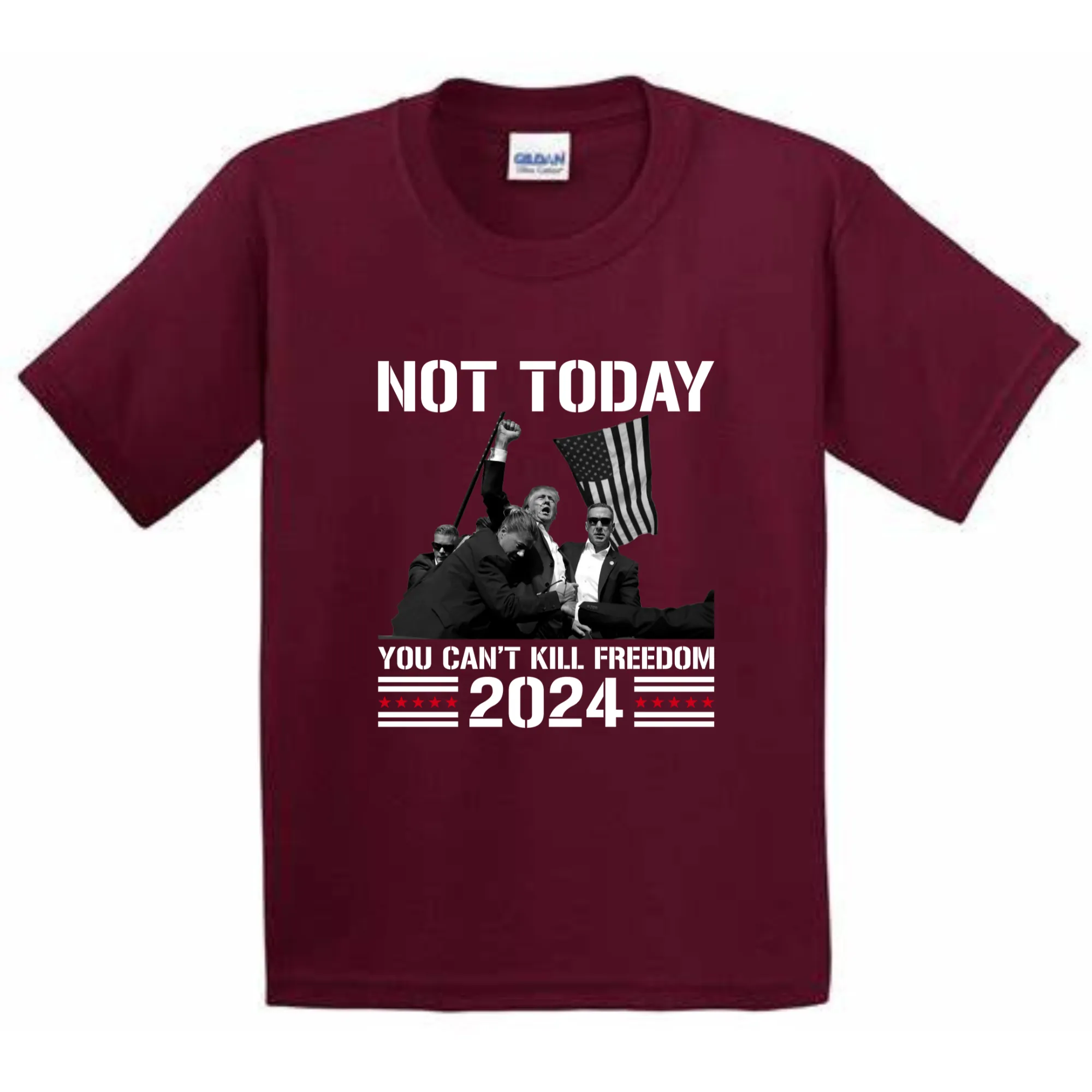 Trump Not Today 2024 T-Shirt - Unisex Youth & Adult Sizes