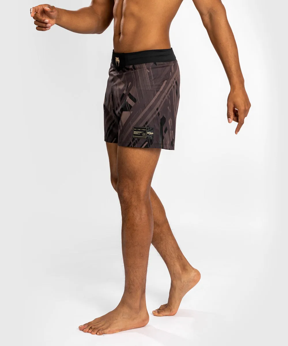 Venum Tecmo 2.0 Fightshort - Black/Brown
