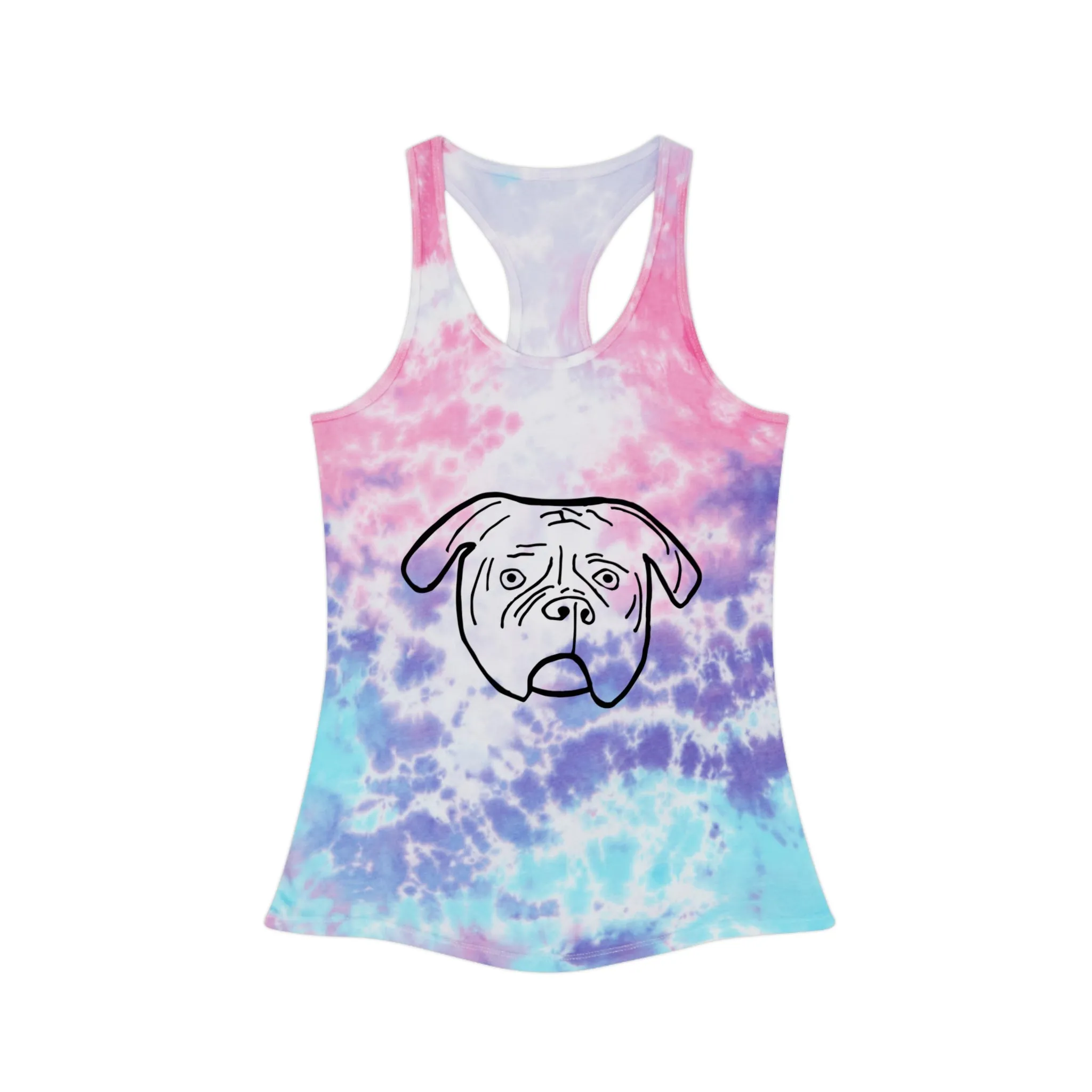 Walter Tie Dye Racerback Tank Top