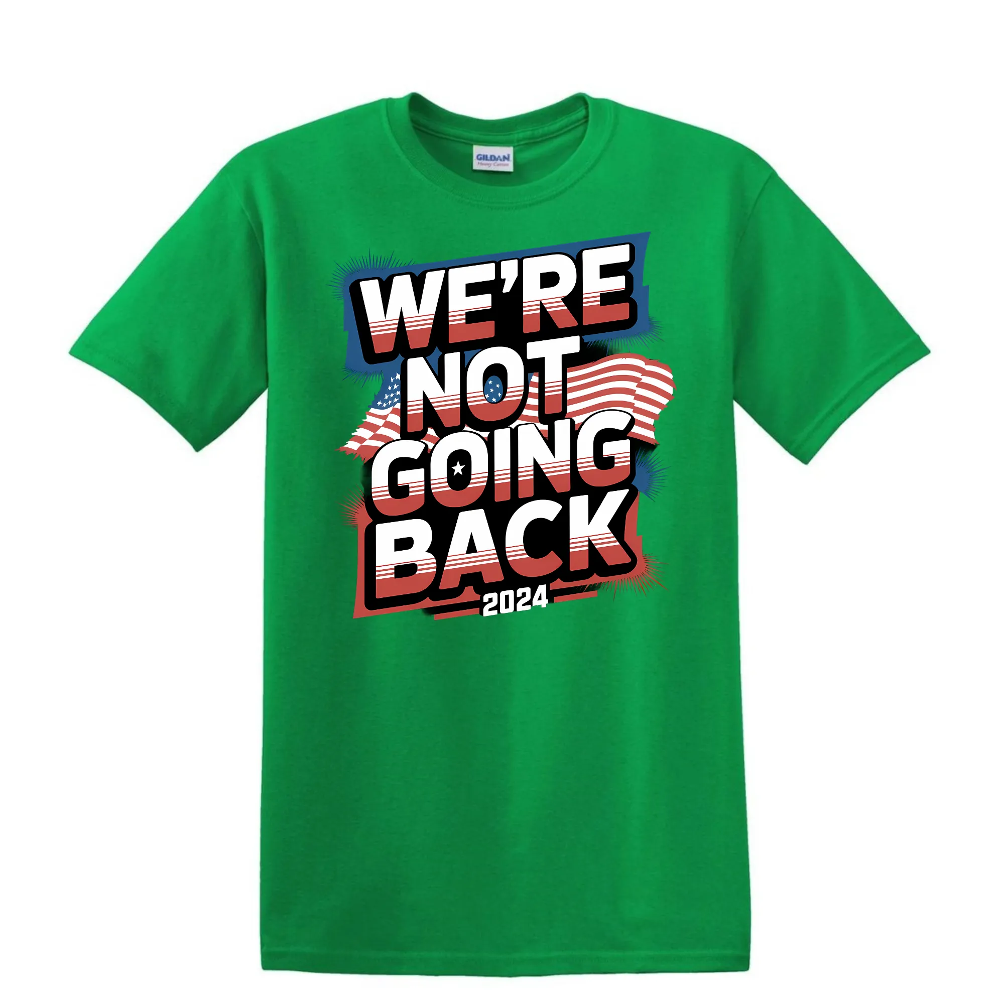 We're Not Going Back 2024 Kamala Harris T-Shirt - Unisex Youth & Adult Sizes