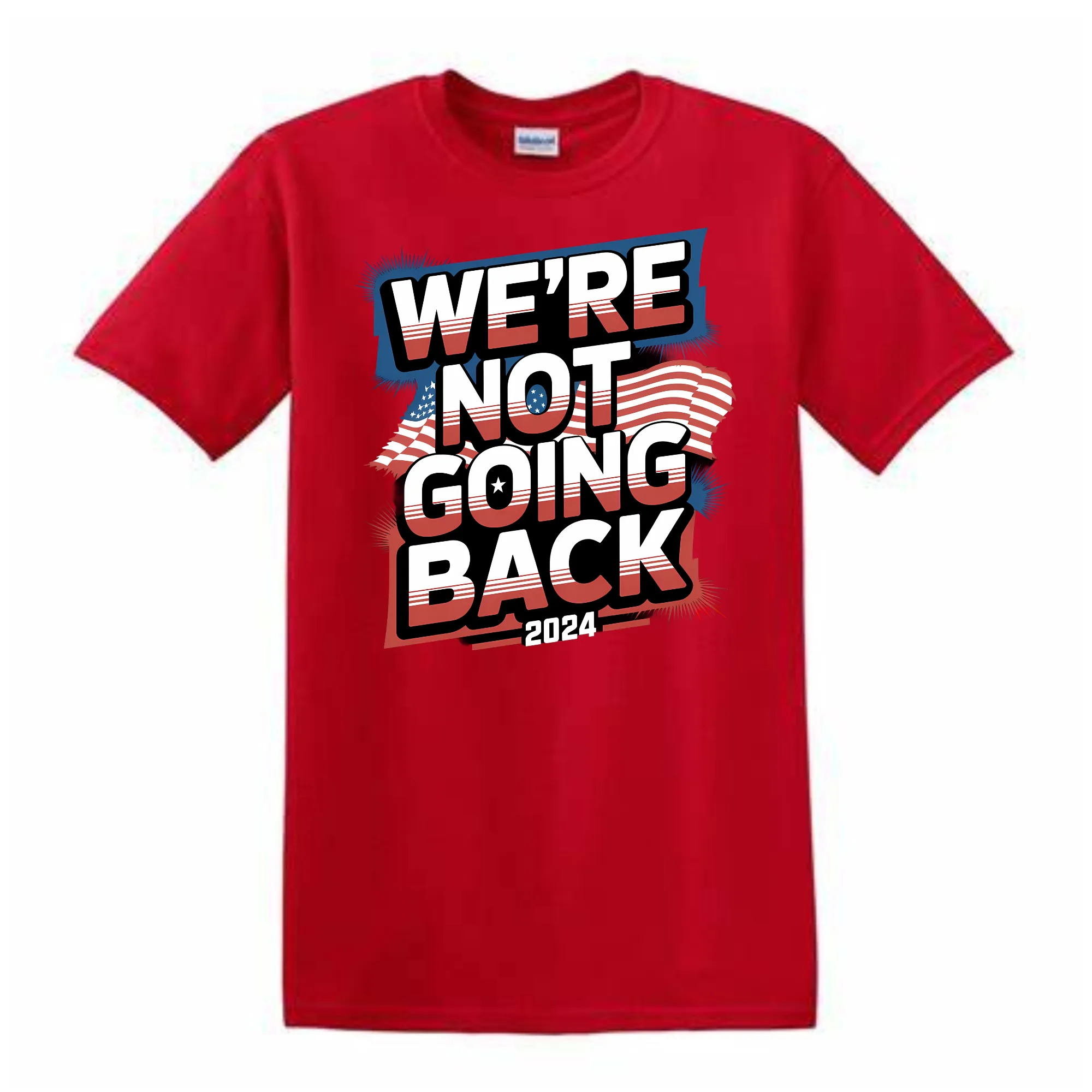 We're Not Going Back 2024 Kamala Harris T-Shirt - Unisex Youth & Adult Sizes