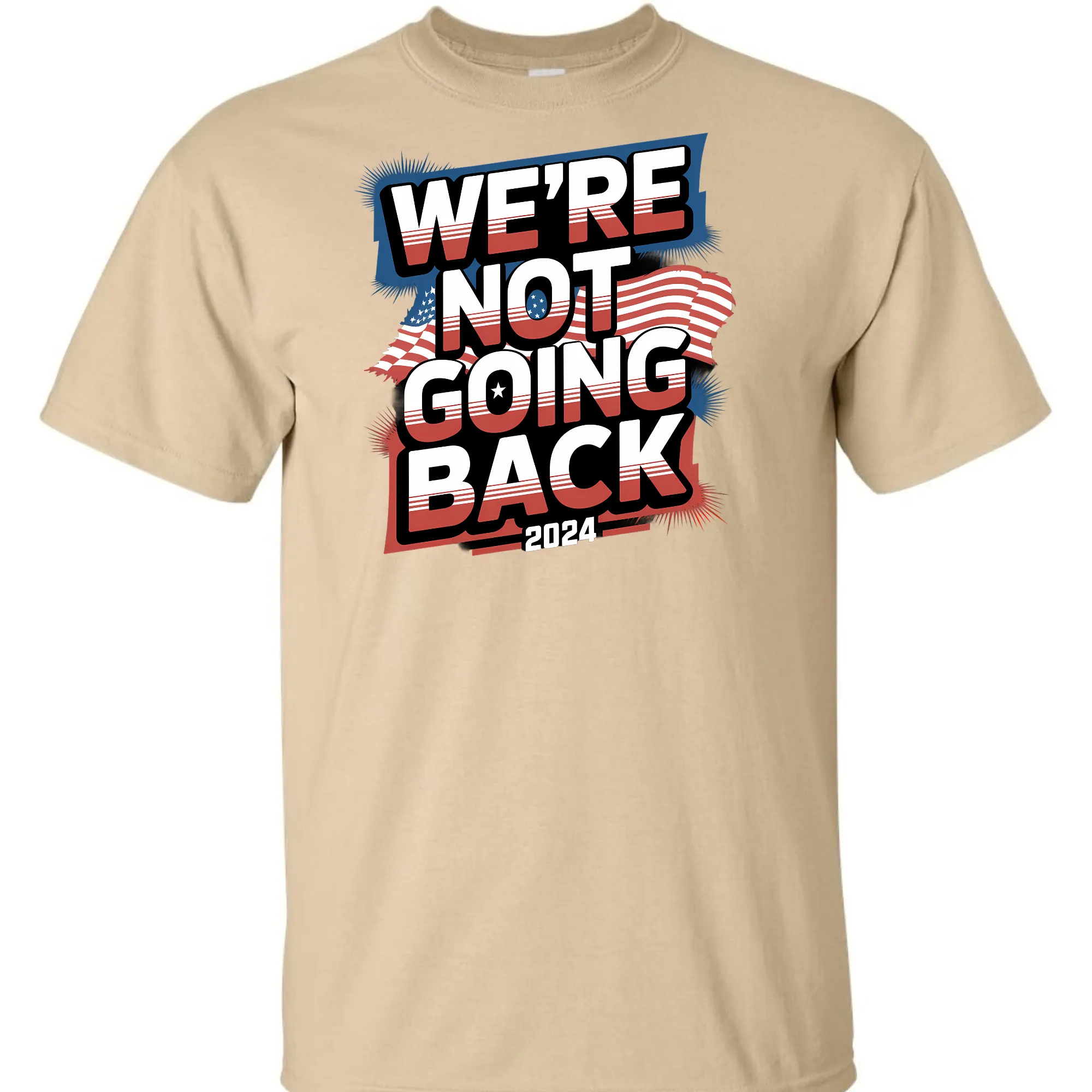 We're Not Going Back 2024 Kamala Harris T-Shirt - Unisex Youth & Adult Sizes