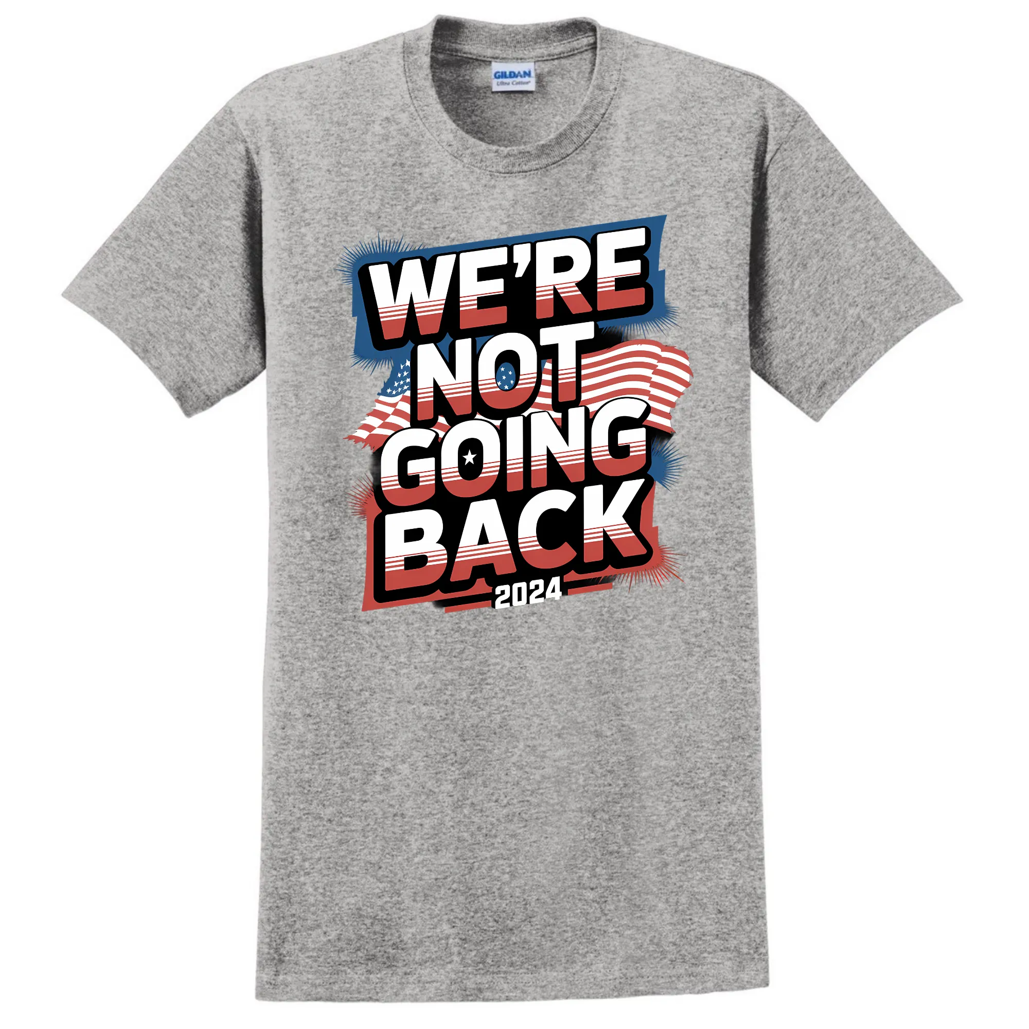 We're Not Going Back 2024 Kamala Harris T-Shirt - Unisex Youth & Adult Sizes