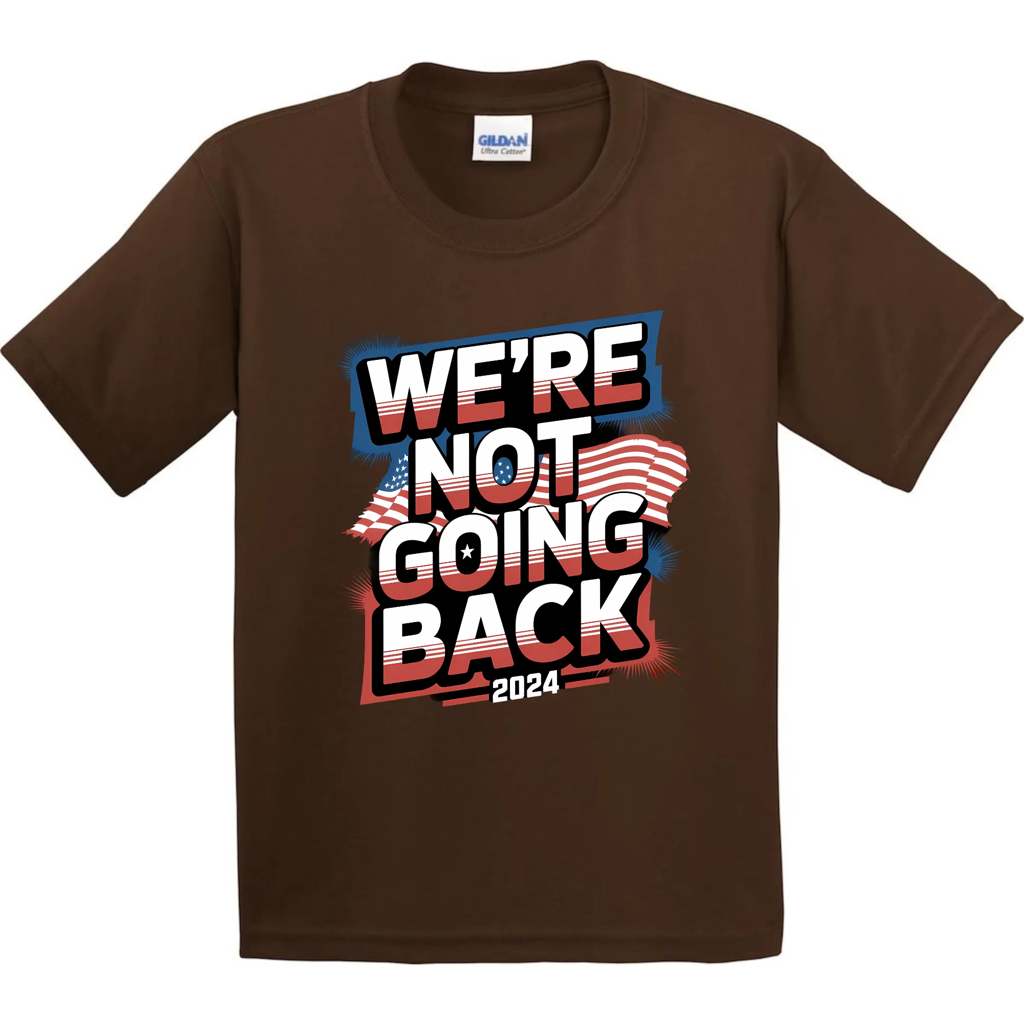 We're Not Going Back 2024 Kamala Harris T-Shirt - Unisex Youth & Adult Sizes