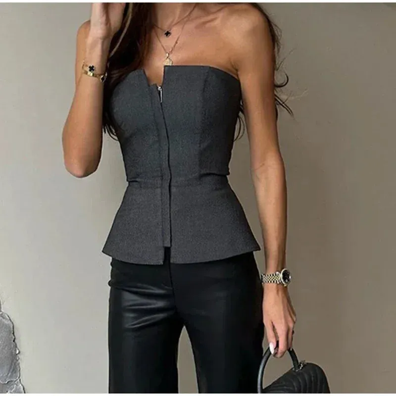 Wjczt outfit ideal Noble Elegance Strapless Top