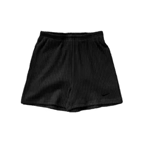Women's Knit Rib 3-inch Short (Black/Black)