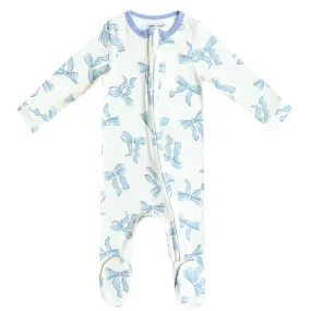 Zip-Up Footie Pajama - Daphne